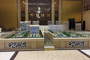 恒基綠城地產(chǎn)沙盤模型設(shè)計