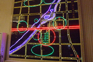 壁掛區(qū)位沙盤模型