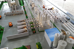 邯鄲大友商砼工業(yè)沙盤模型