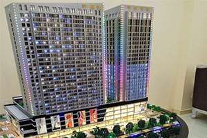 幸福里華域首座樓盤(pán)模型