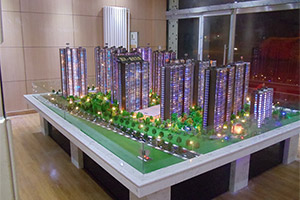 濱河盛世華都建筑沙盤(pán)模型展示